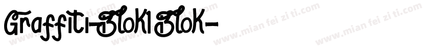 Graffiti-Blok1 Blok字体转换
